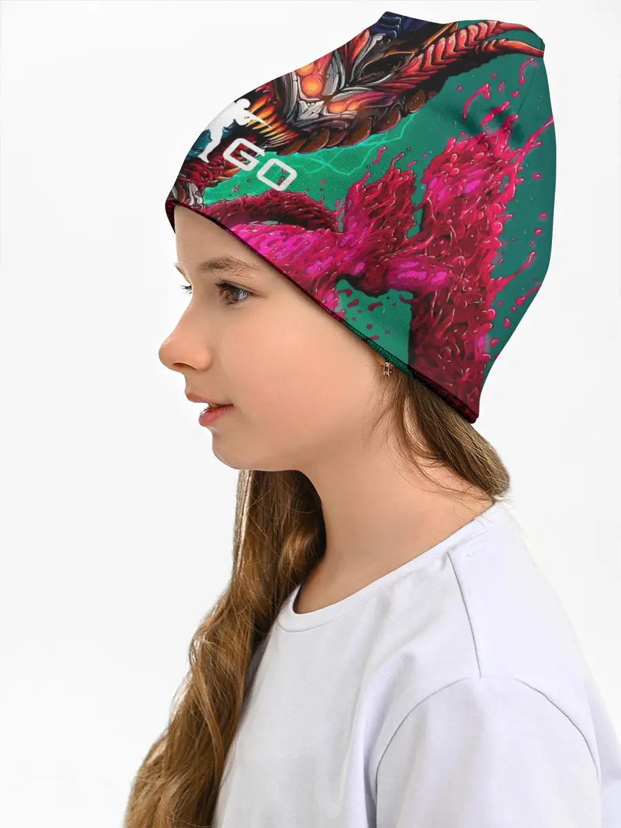 Детская шапка / CS GO hyper beast skin