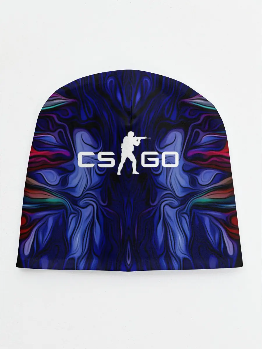 Детская шапка / CS GO WAVES SKIN