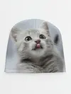 Детская шапка / Котенок