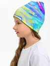 Детская шапка / Разводы красок