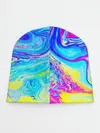 Детская шапка / Разводы красок