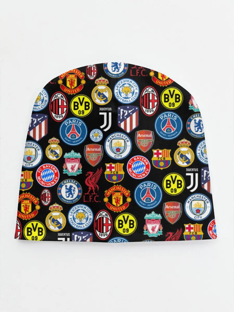 Детская шапка / ЛОГО ФУТБОЛЬНЫХ КОМАНД