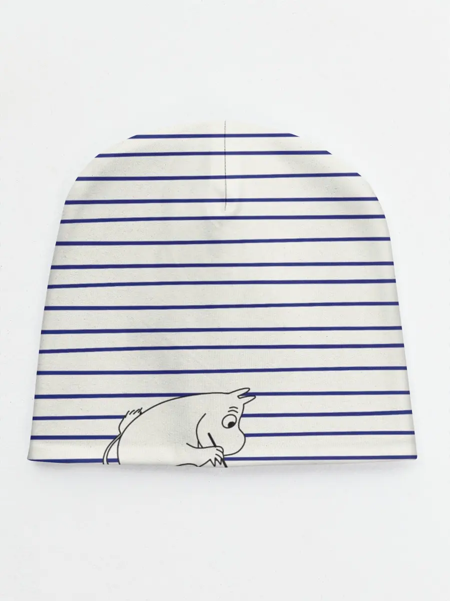 Детская шапка / Муми-тролль рисует полосы