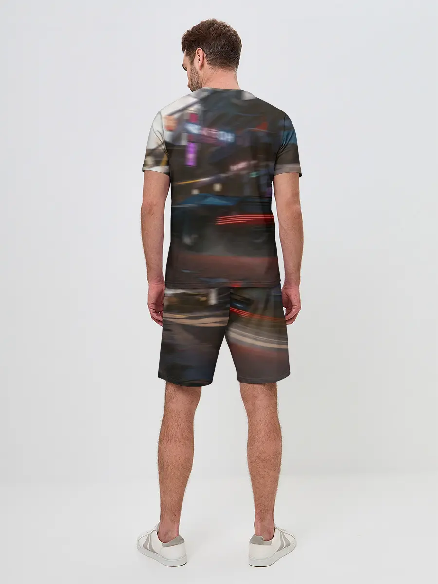 Мужской костюм с шортами / Cyberpunk 2077