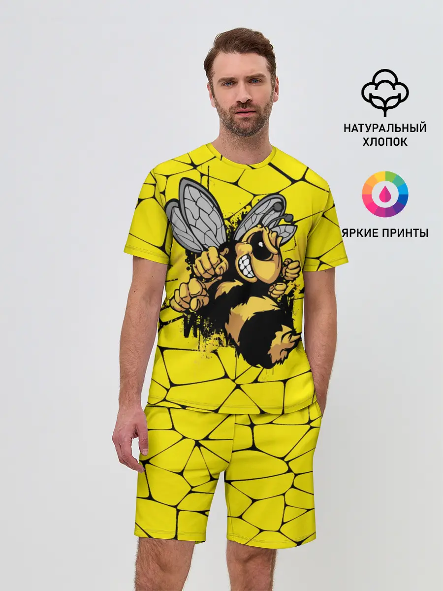 Мужской костюм с шортами / Дикая пчела