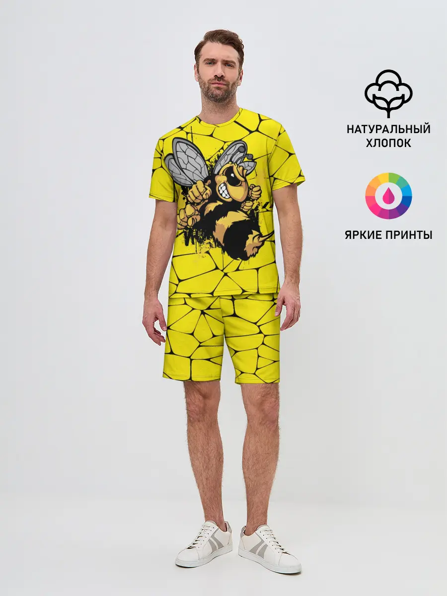 Мужской костюм с шортами / Дикая пчела