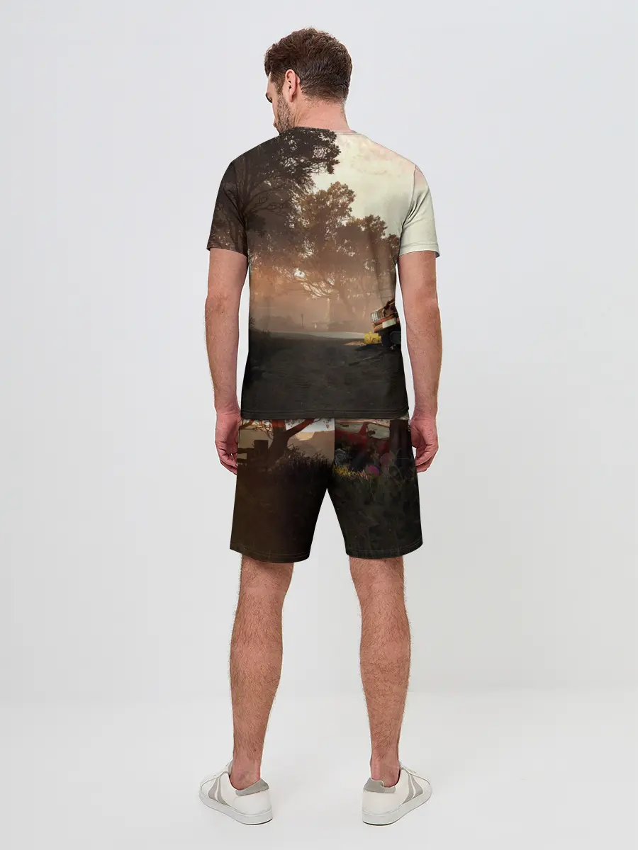 Мужской костюм с шортами / PUBG