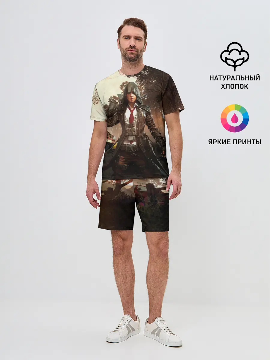 Мужской костюм с шортами / PUBG
