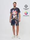 Мужской костюм с шортами / GENSHIN IMPACT