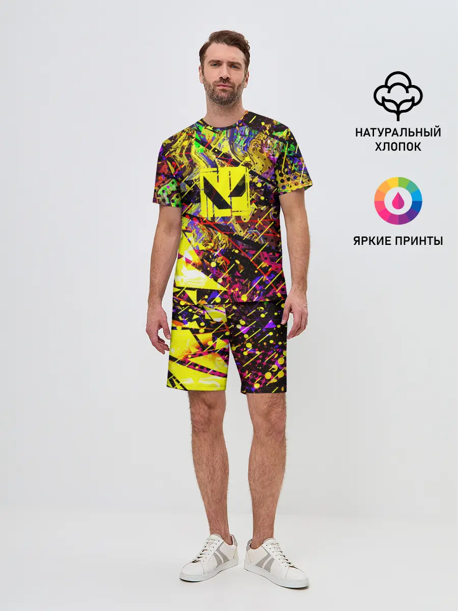 Мужской костюм с шортами / Valorant