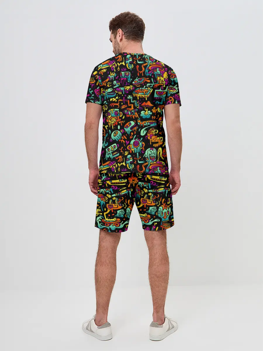 Мужской костюм с шортами / Монстры