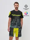 Мужской костюм с шортами / Город CYBERPUNK 2077