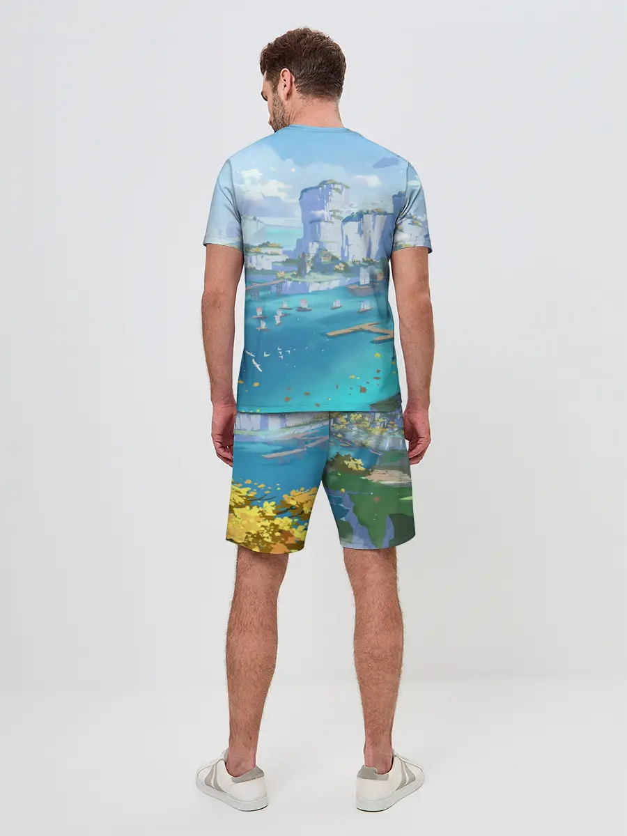 Мужской костюм с шортами / Paimon