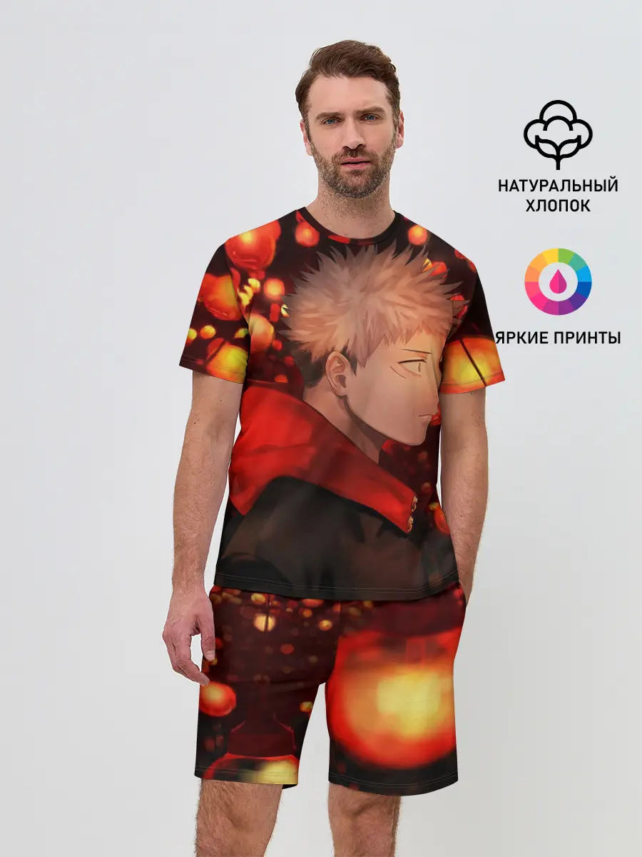 Мужской костюм с шортами / Итадори