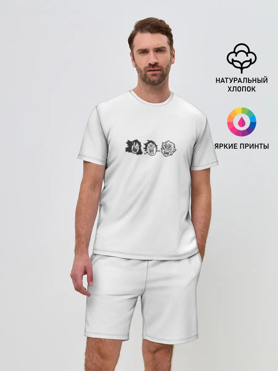 Мужской костюм с шортами / герои аниме