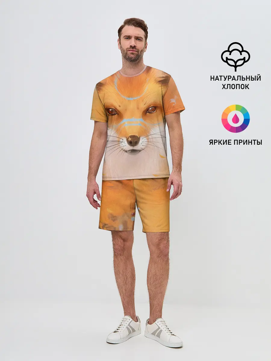 Мужской костюм с шортами / Лиса