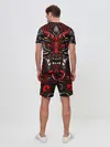 Мужской костюм с шортами / Абстракция демон