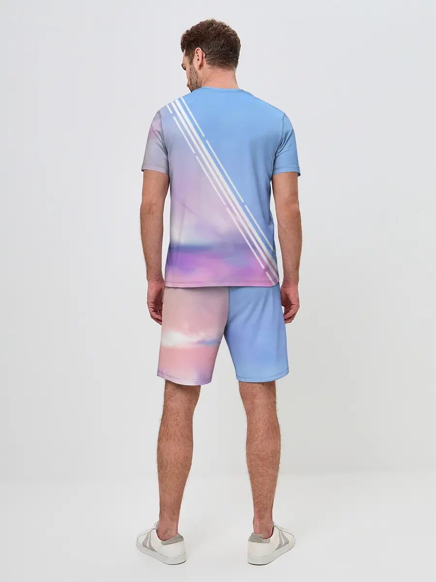 Мужской костюм с шортами / Genshin Impact