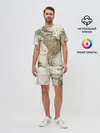 Мужской костюм с шортами / ВИНТАЖНАЯ КАРТА
