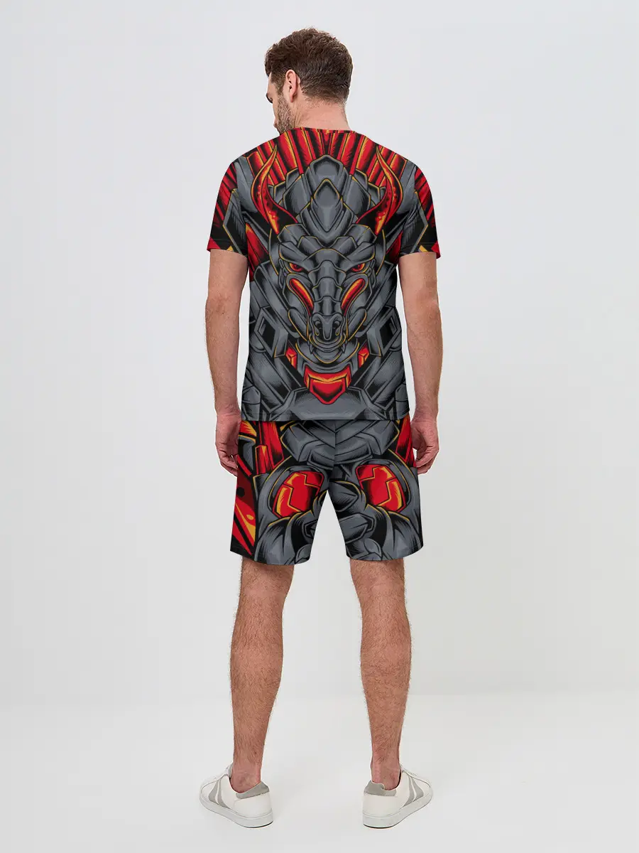 Мужской костюм с шортами / Механический дракон