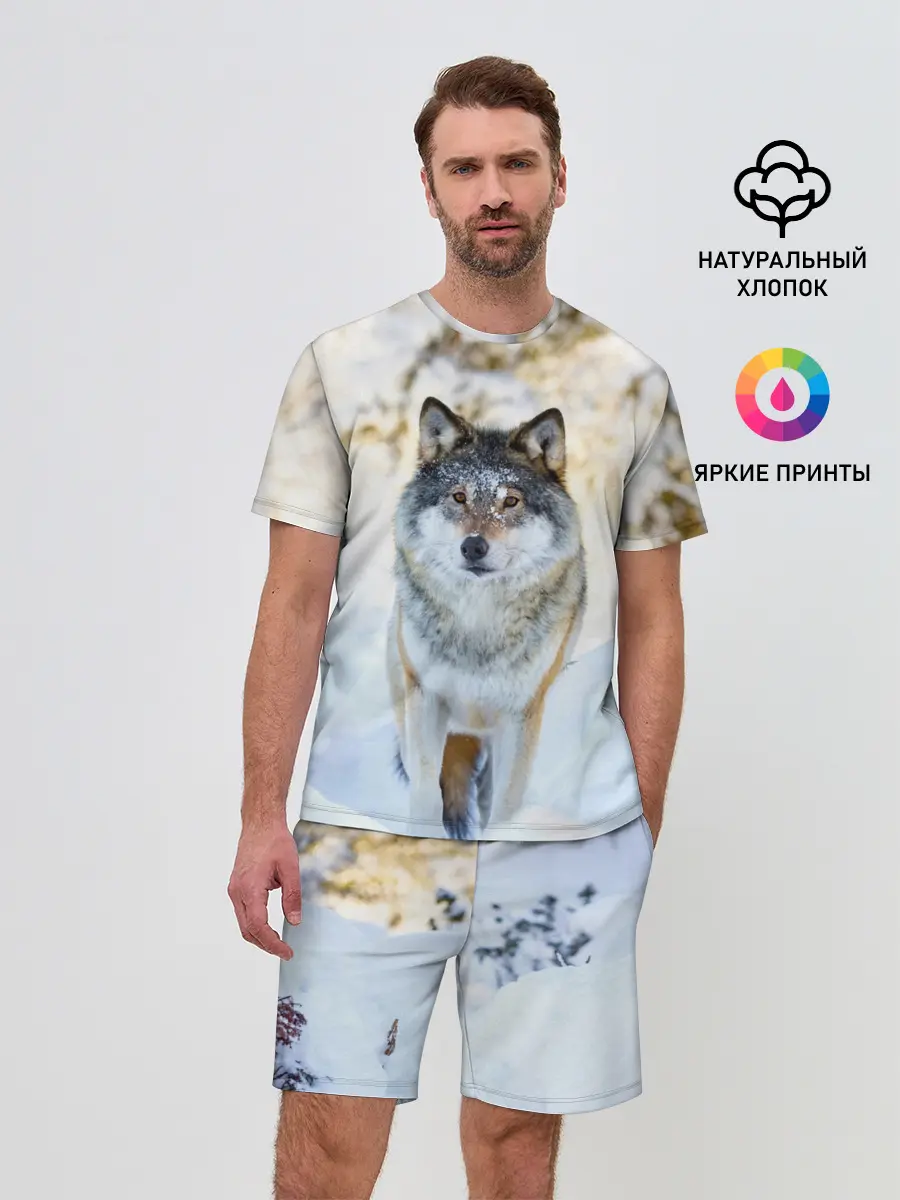 Мужской костюм с шортами / Я зимой