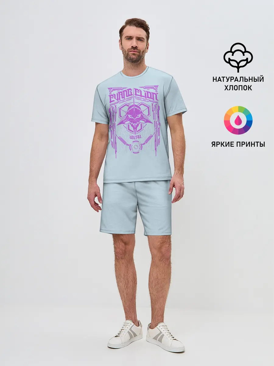 Мужской костюм с шортами / Евангилион