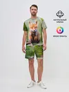 Мужской костюм с шортами / Лисичка