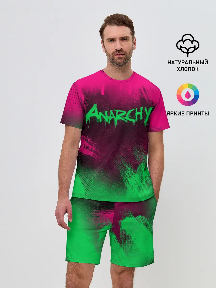 Мужской костюм с шортами / CS GO | NEON REVOLUTION v2