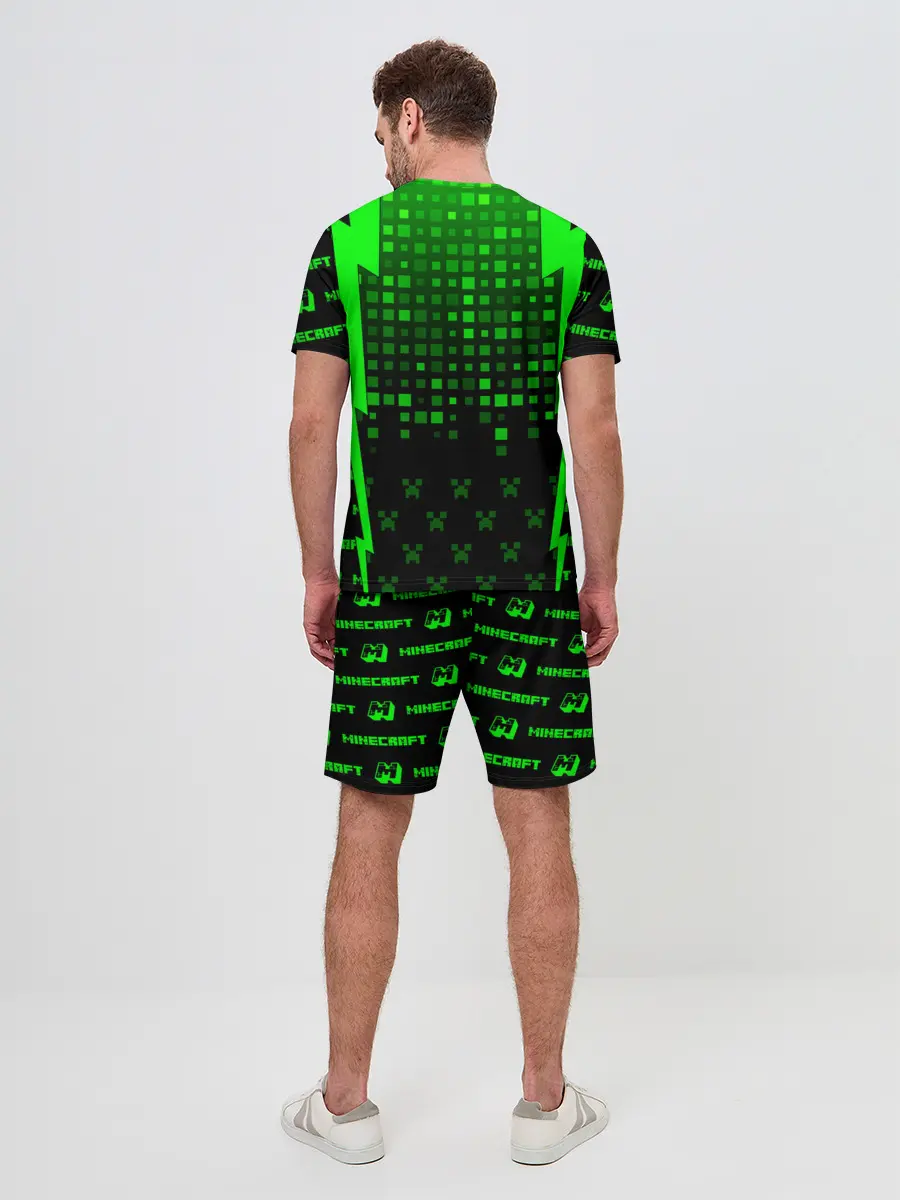 Мужской костюм с шортами / Minecraft
