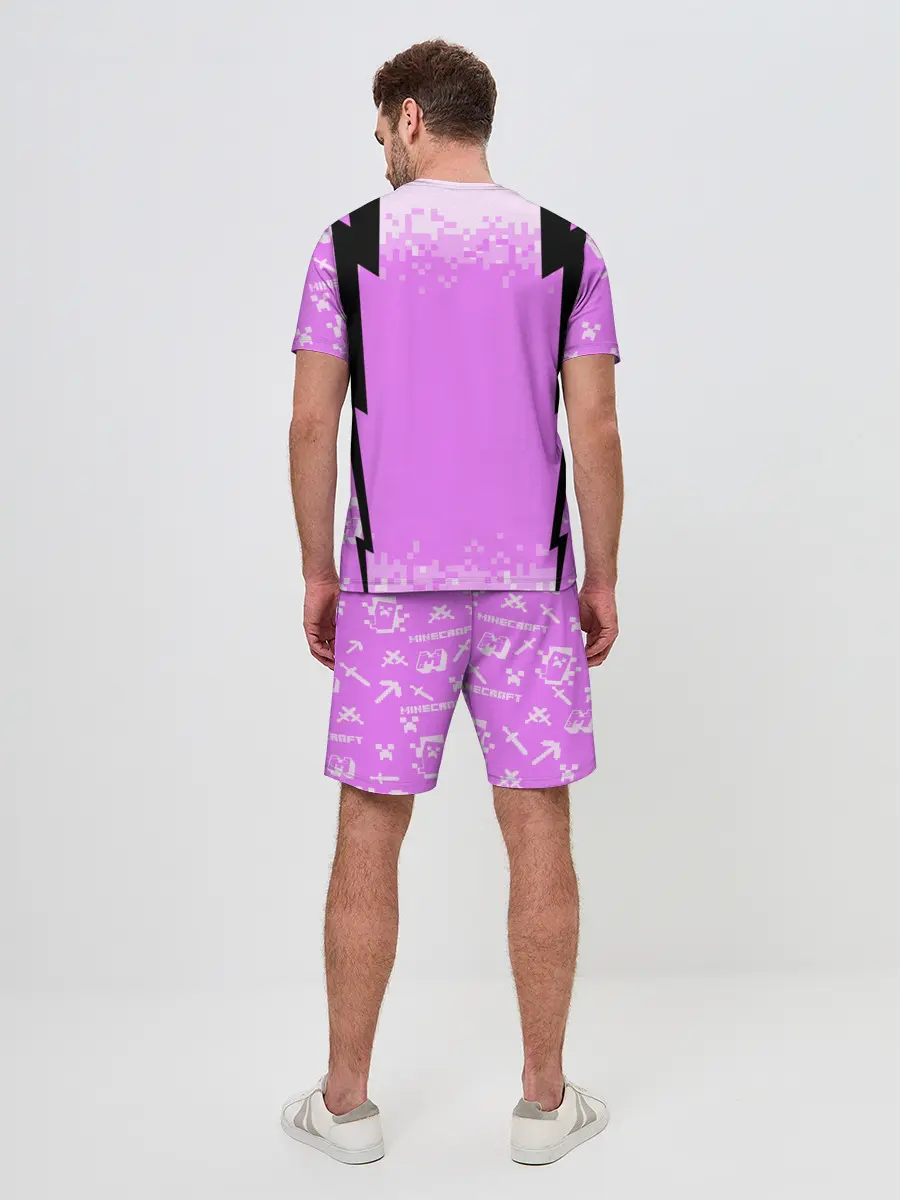 Мужской костюм с шортами / Minecraft