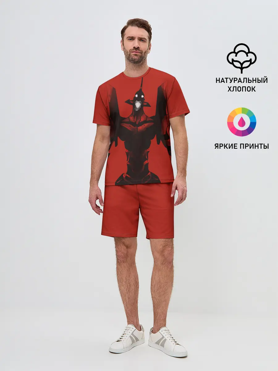 Мужской костюм с шортами / Евангилион