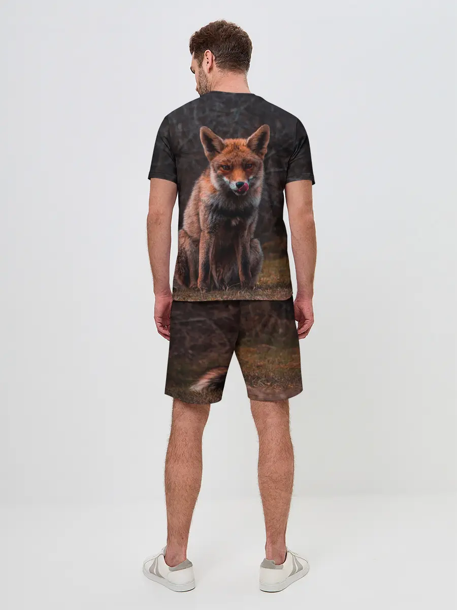 Мужской костюм с шортами / Хищная лисица