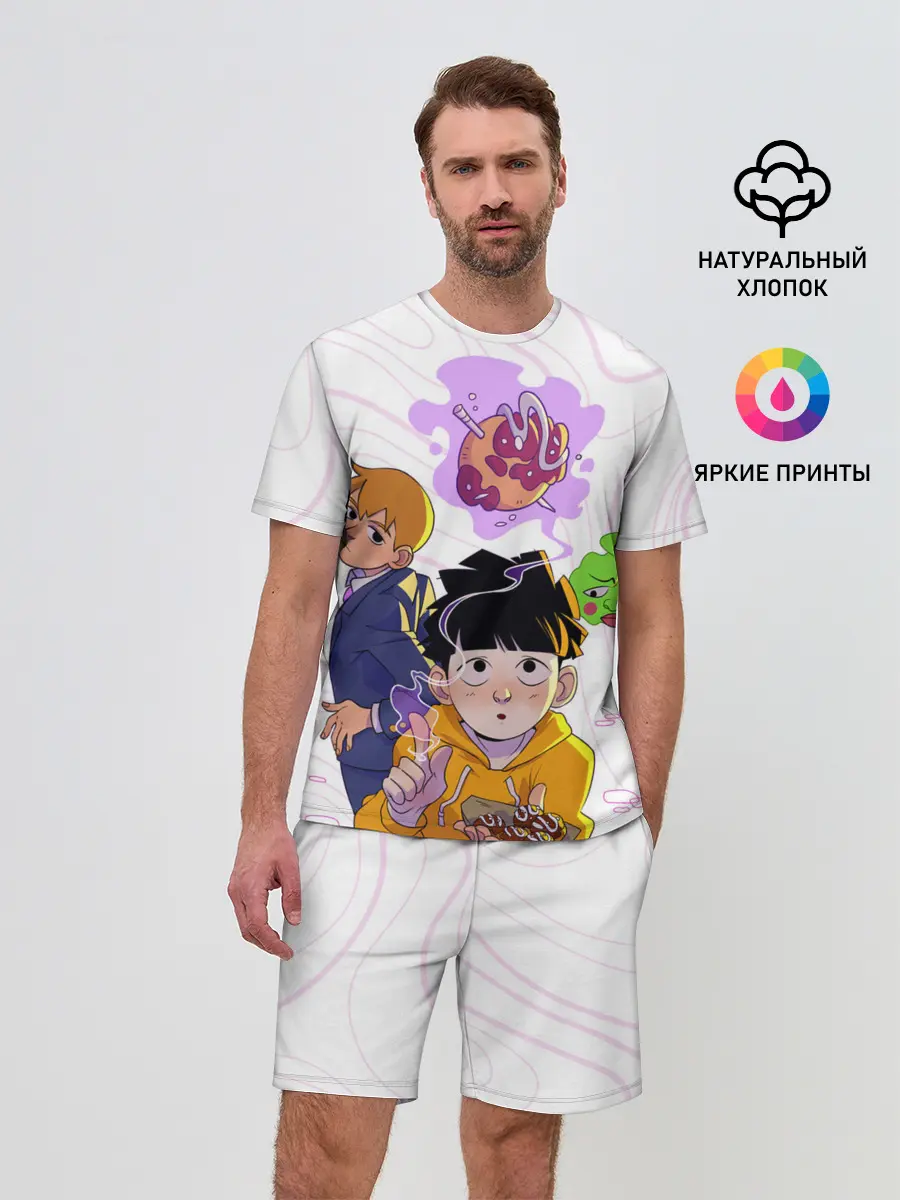 Мужской костюм с шортами / Моб Психо 100