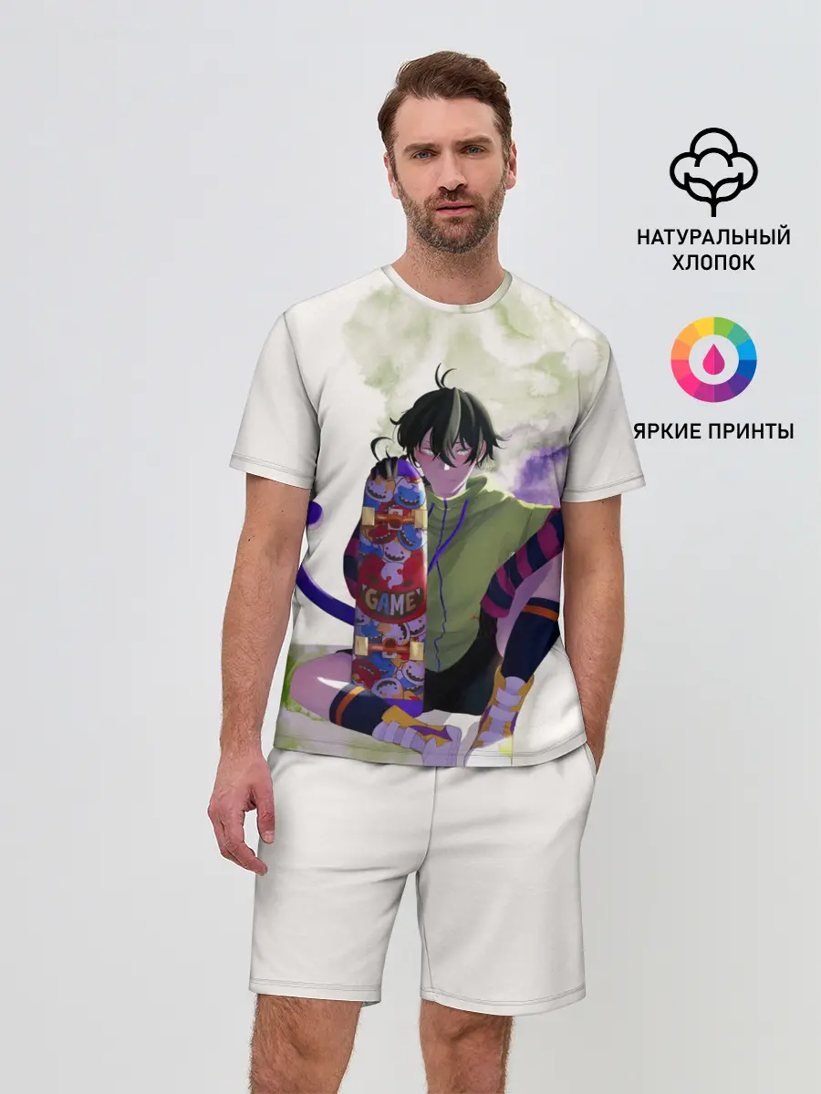 Мужской костюм с шортами / SK8 the Infinity