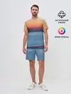 Мужской костюм с шортами / Рассвет на берегу