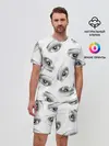 Мужской костюм с шортами / глаза