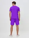 Мужской костюм с шортами / Фиолетовый