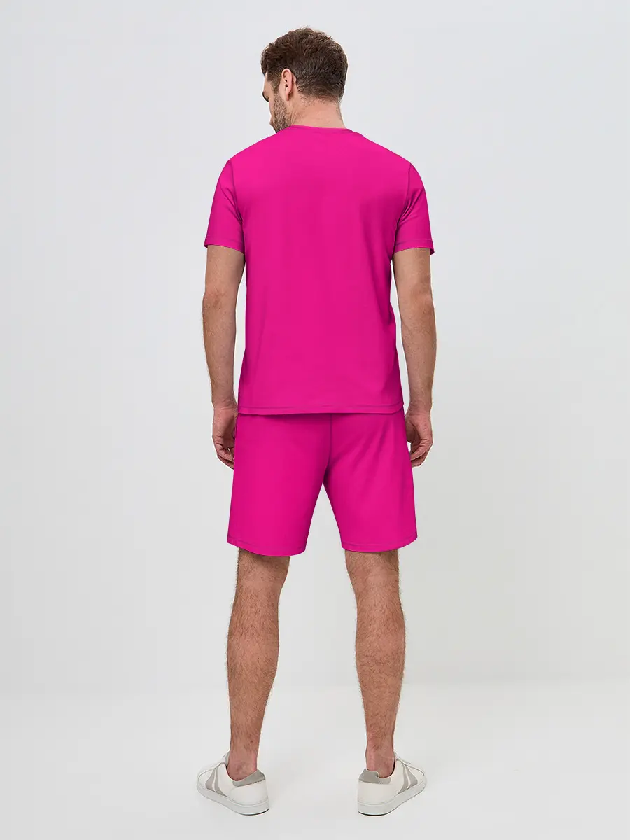 Мужской костюм с шортами / РОЗОВАЯ МАСКА