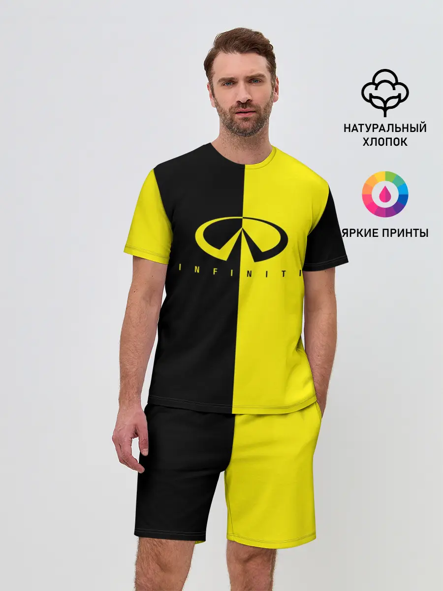 Мужской костюм с шортами / INFINITI logo
