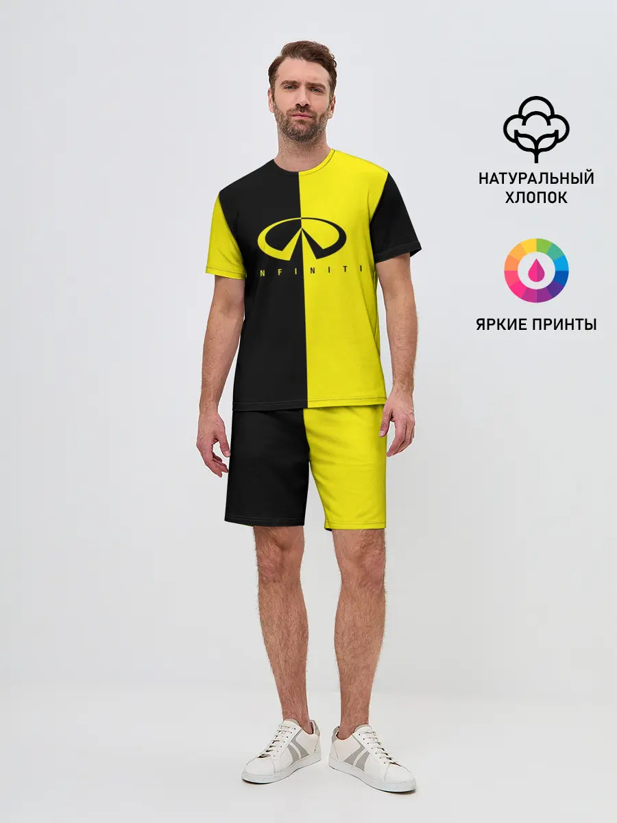 Мужской костюм с шортами / INFINITI logo