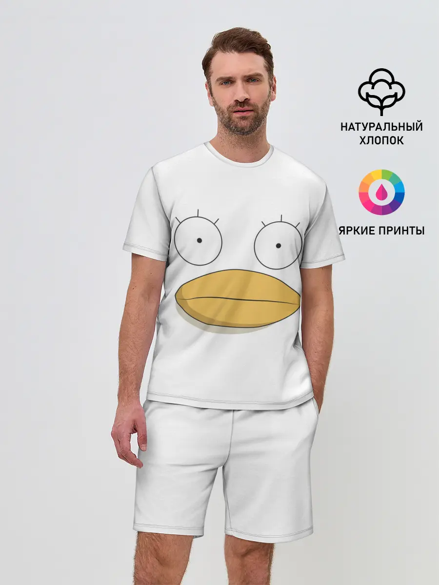 Мужской костюм с шортами / Гинтама Элизабет