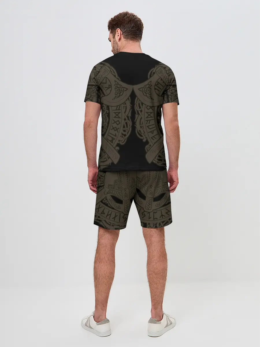 Мужской костюм с шортами / Воин