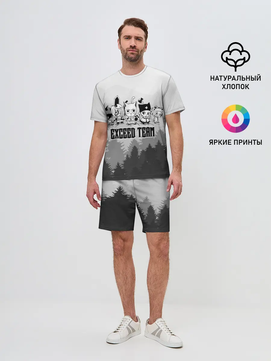 Мужской костюм с шортами / Exceed Team