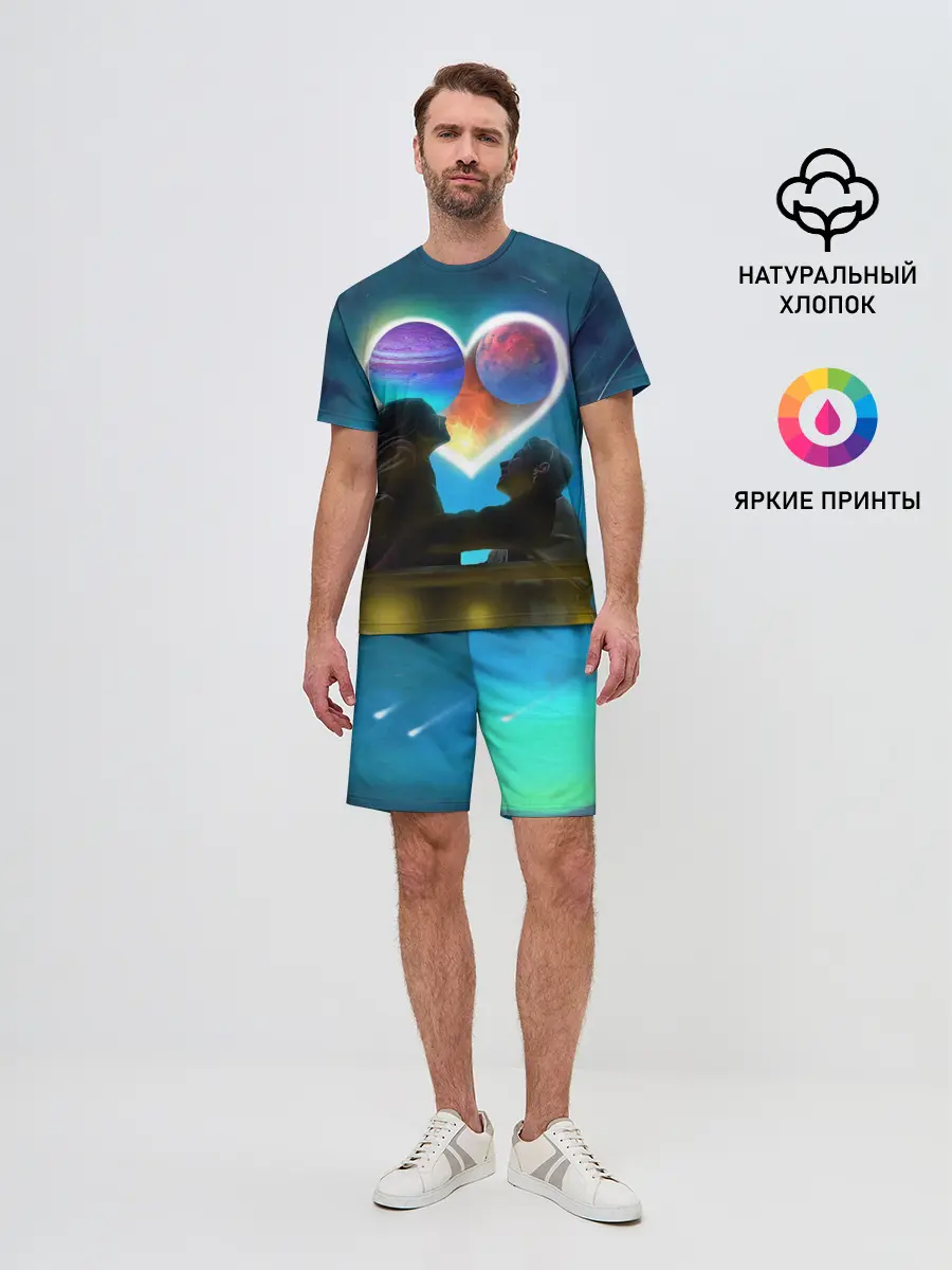 Мужской костюм с шортами / Ваня Дмитриенко Венера-Юпитер