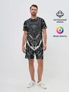 Мужской костюм с шортами / Рисунок лиса