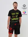 Мужской костюм с шортами / WAKE THE F*** UP SAMURAI