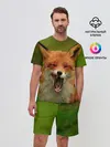 Мужской костюм с шортами / Лисица