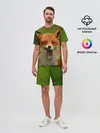 Мужской костюм с шортами / Лисица