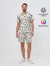 Мужской костюм с шортами / Летний паттерн