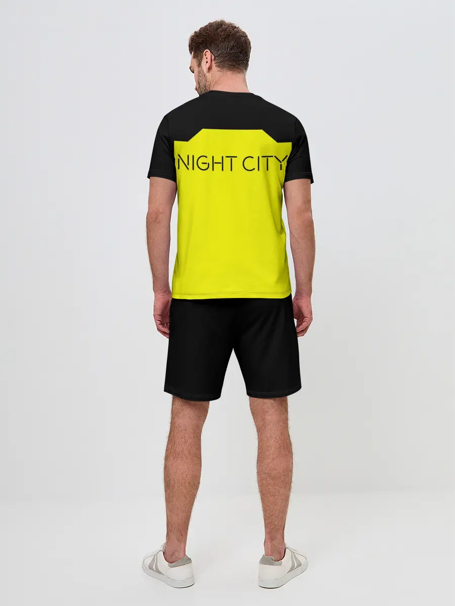 Мужской костюм с шортами / Cyberpunk 2077 nightcity